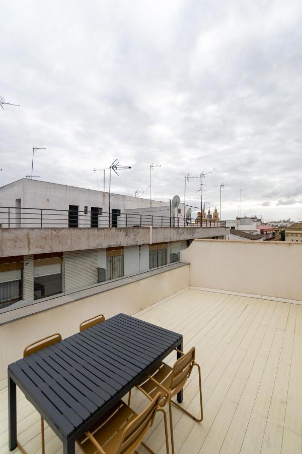 Private Pool With Panoramic Views Apartment Seville Luaran gambar